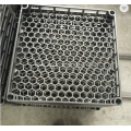 Cast heat treatment basket